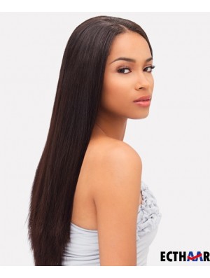 Lange Auburn Yaki ohne Pony Günstige Afroamerikaner Perücken
