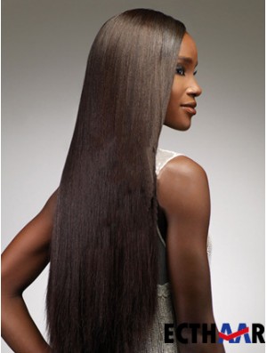24 Zoll Brown Lace Front Perücken für schwarze Frauen