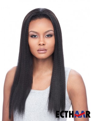 20 Zoll Black Lace Front Perücken für schwarze Frauen