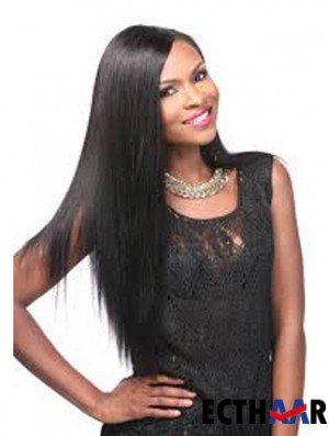 18 Zoll Black Lace Front Perücken für schwarze Frauen