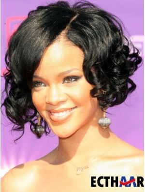  Afrocurl Perücke Mit Spitze Front Remy Human Curly Style
