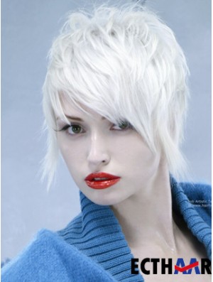 Full Lace Boycuts Short Straight 8 Zoll Best Fashion Perücken